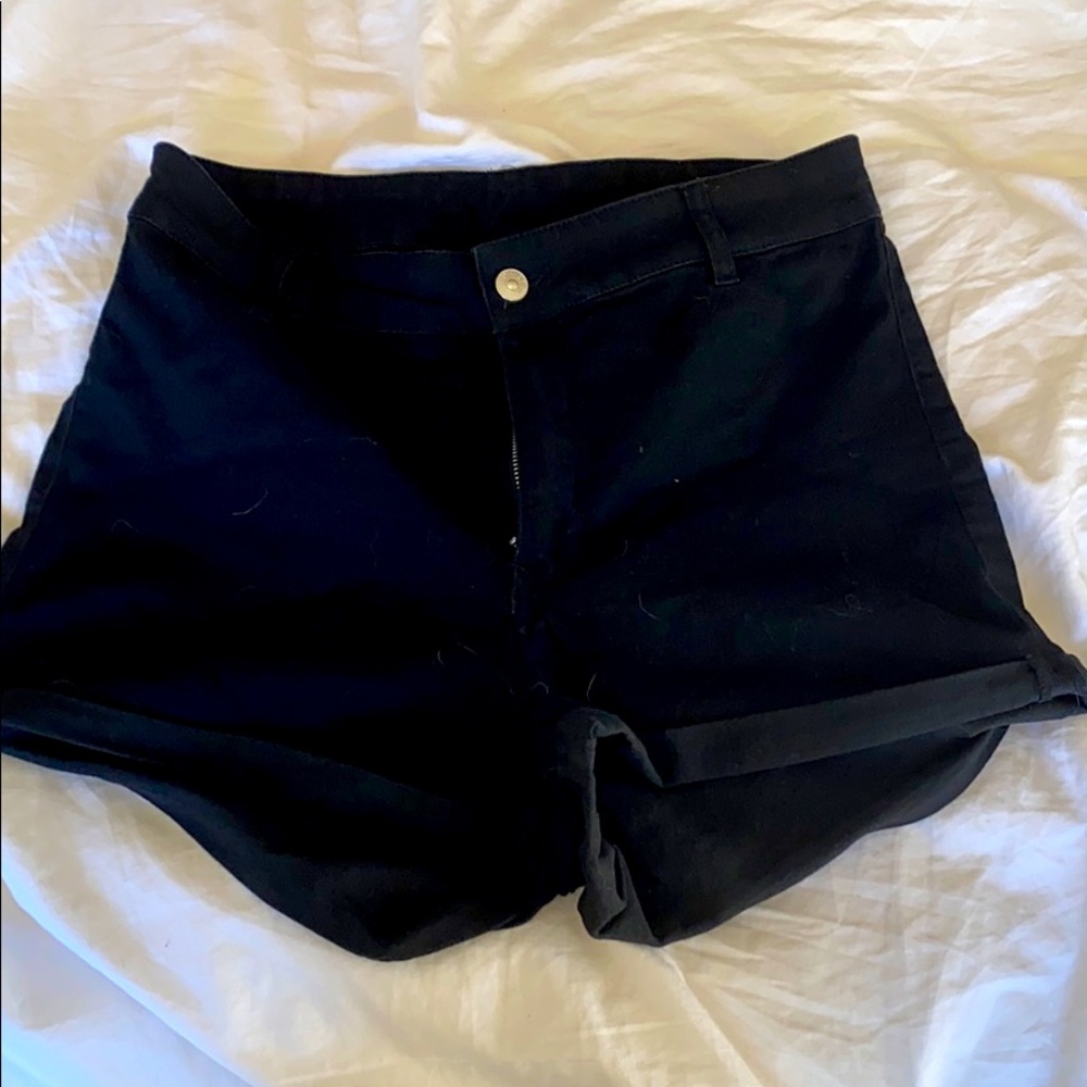 High waisted shorts